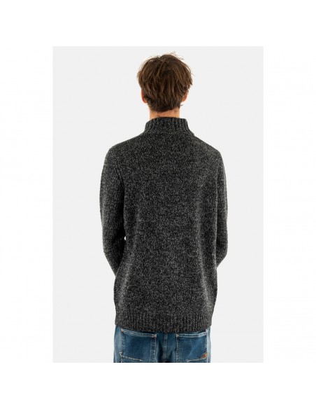 Pull HTRIOS0000000ML 0387 DARK GREY Le temps des Cerises MEN